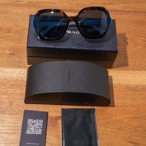 Prada PR 16US Oversized Square Women's Sunglasses